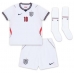Maglie da calcio Inghilterra Jude Bellingham #10 Prima Maglia Bambino Mondiali 2026  Manica Corta + Pantaloni corti)